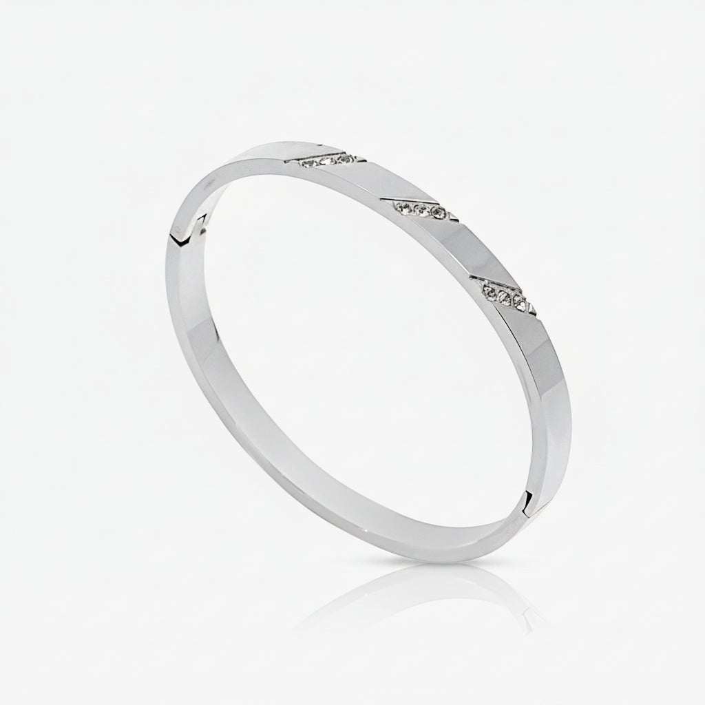 Shimmer Stripe Bangle - Image 2