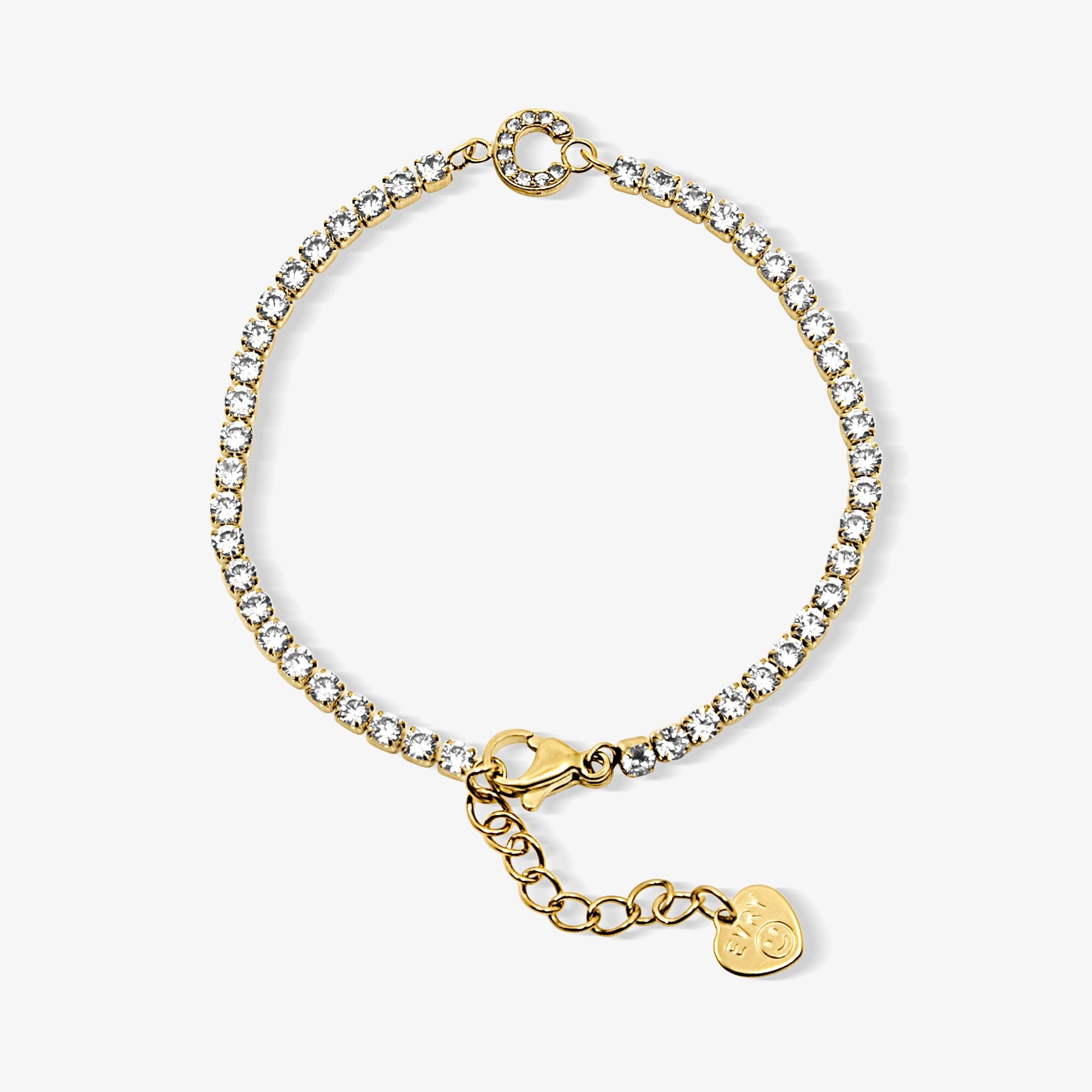 Icy Initial Tennis Bracelet - Image 12