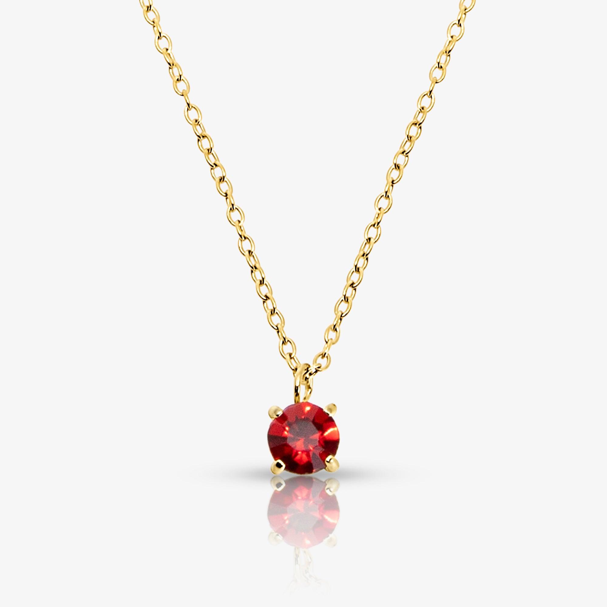 Celeste Birthstone Necklace - Image 5