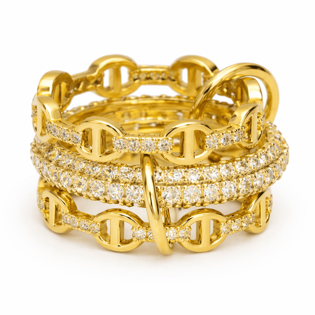Dolce Iconic Stacked Ring - Image 4