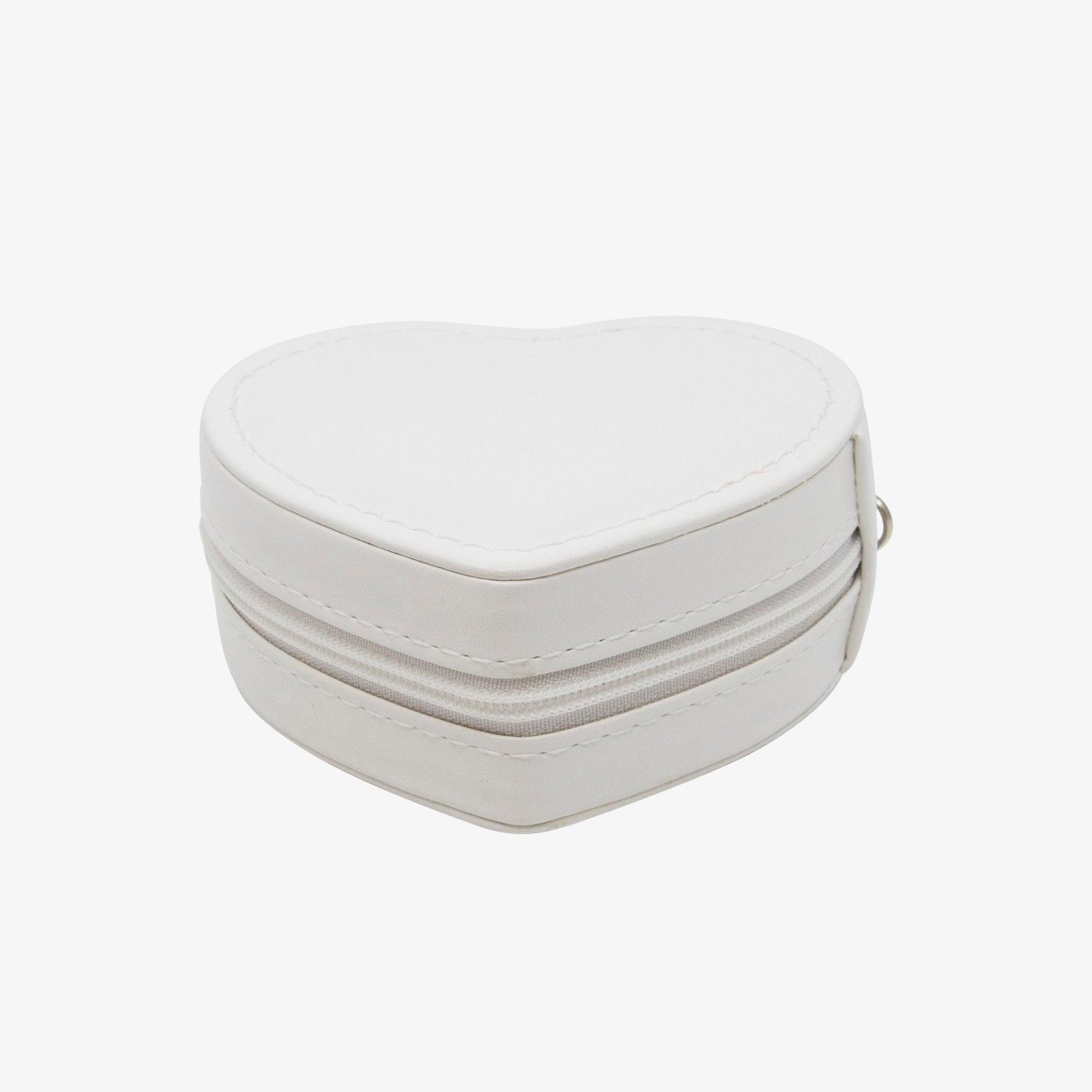 Heart-Shaped Travel Jewelry Case - Image 2