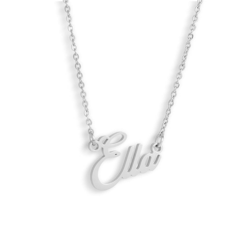 Custom/Personalized Nameplate Cable Necklace - Image 5