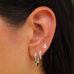 Alternative view of You're My Anchor Earrings