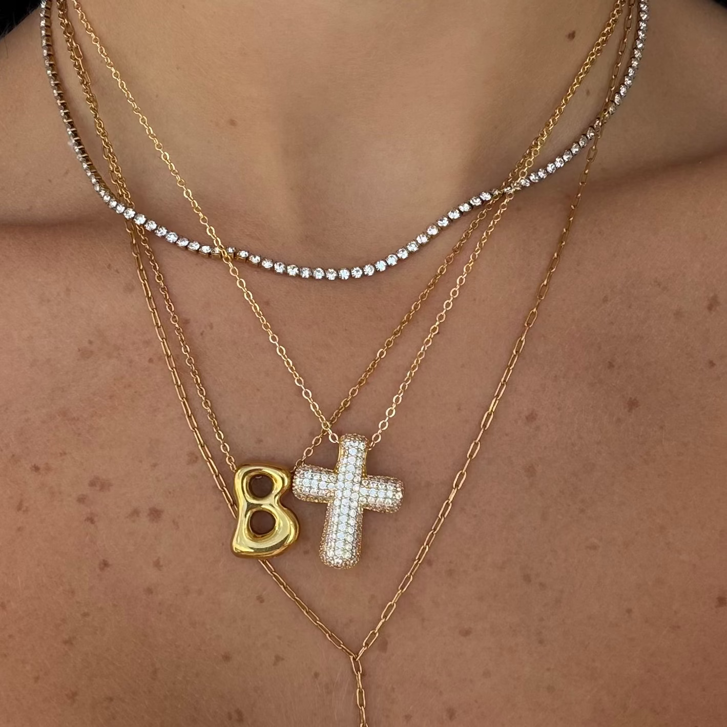 Forever Blessed Cross Necklace - Image 4