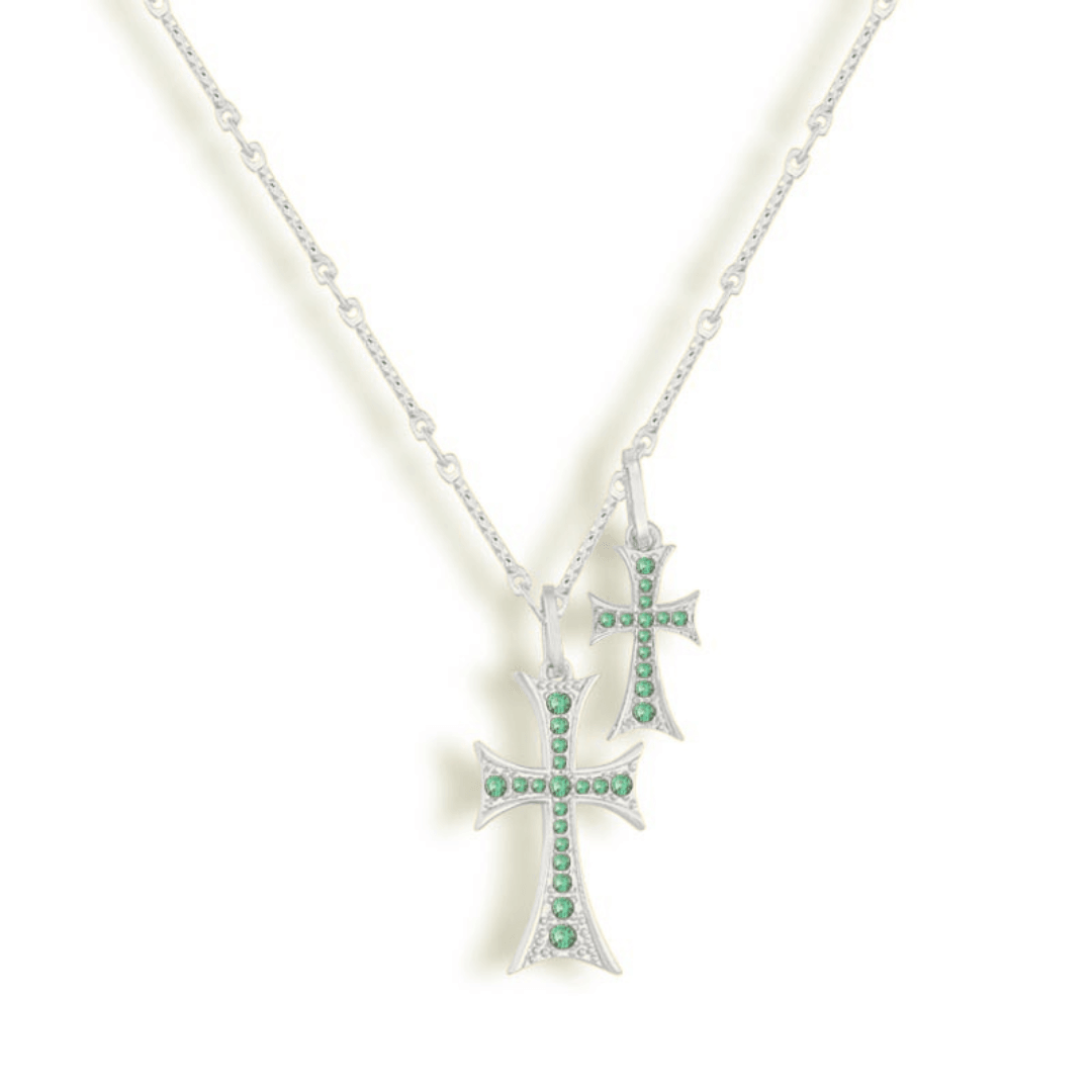 Double Cross Me Necklace - Image 13