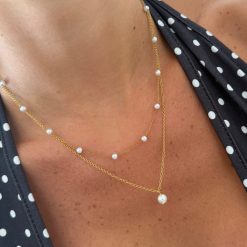 Alternative view of Celestial Pearl Necklace