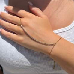 Alternative view of The Slide On Hand Chain Collection