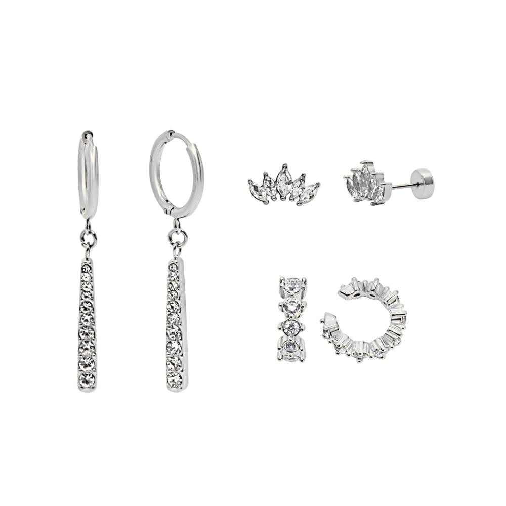 Flat Back Earrings Set Collection - Image 35