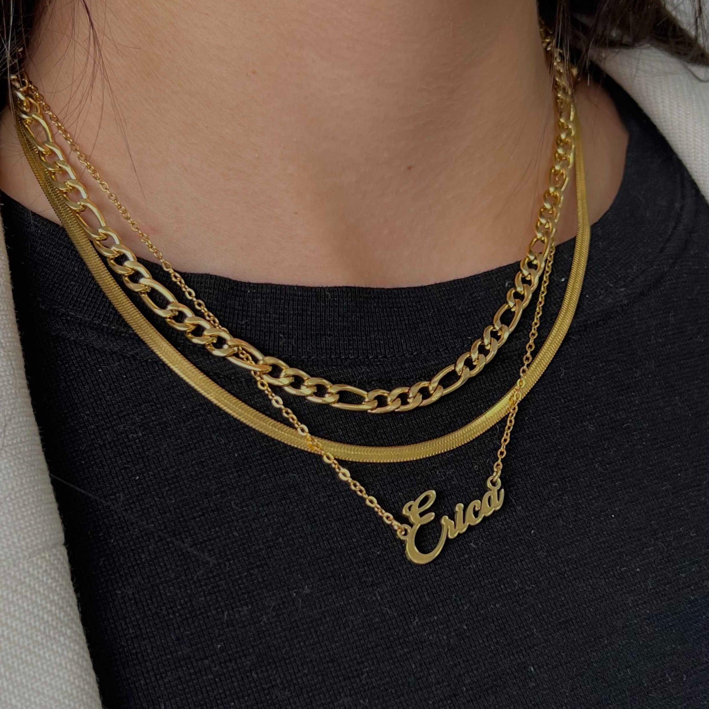 Custom/Personalized Nameplate Necklace - Image 2