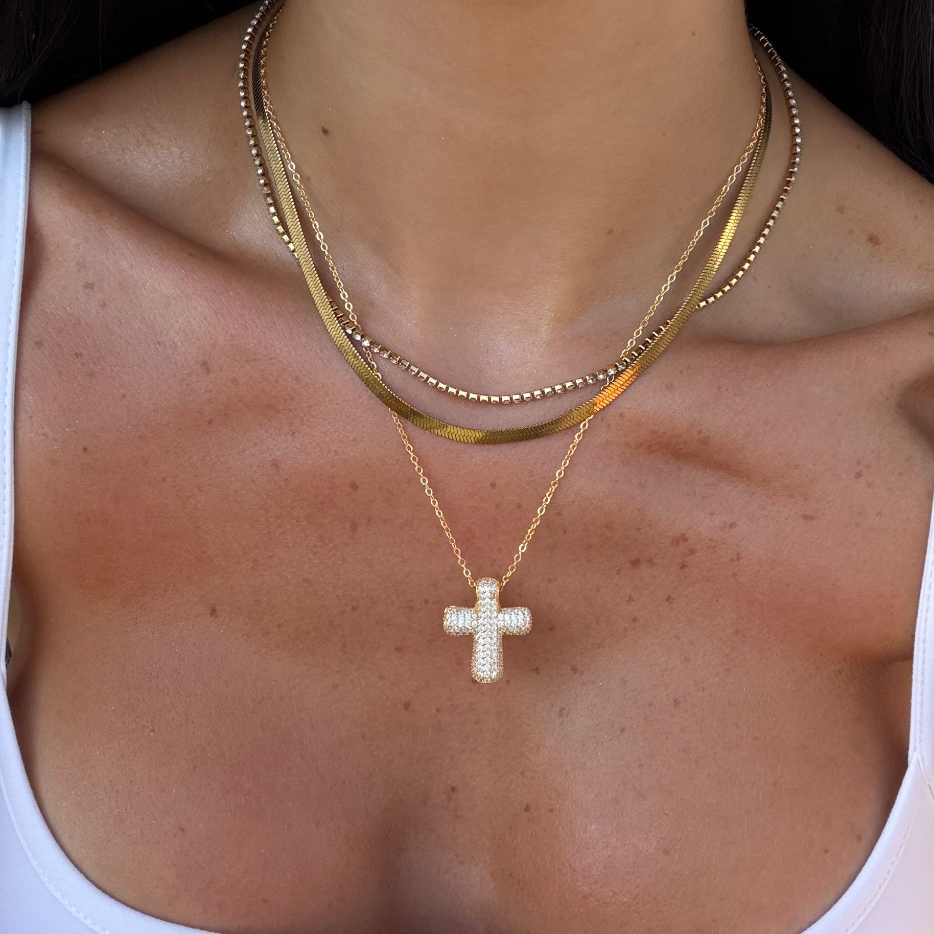 Forever Blessed Cross Necklace - Image 7