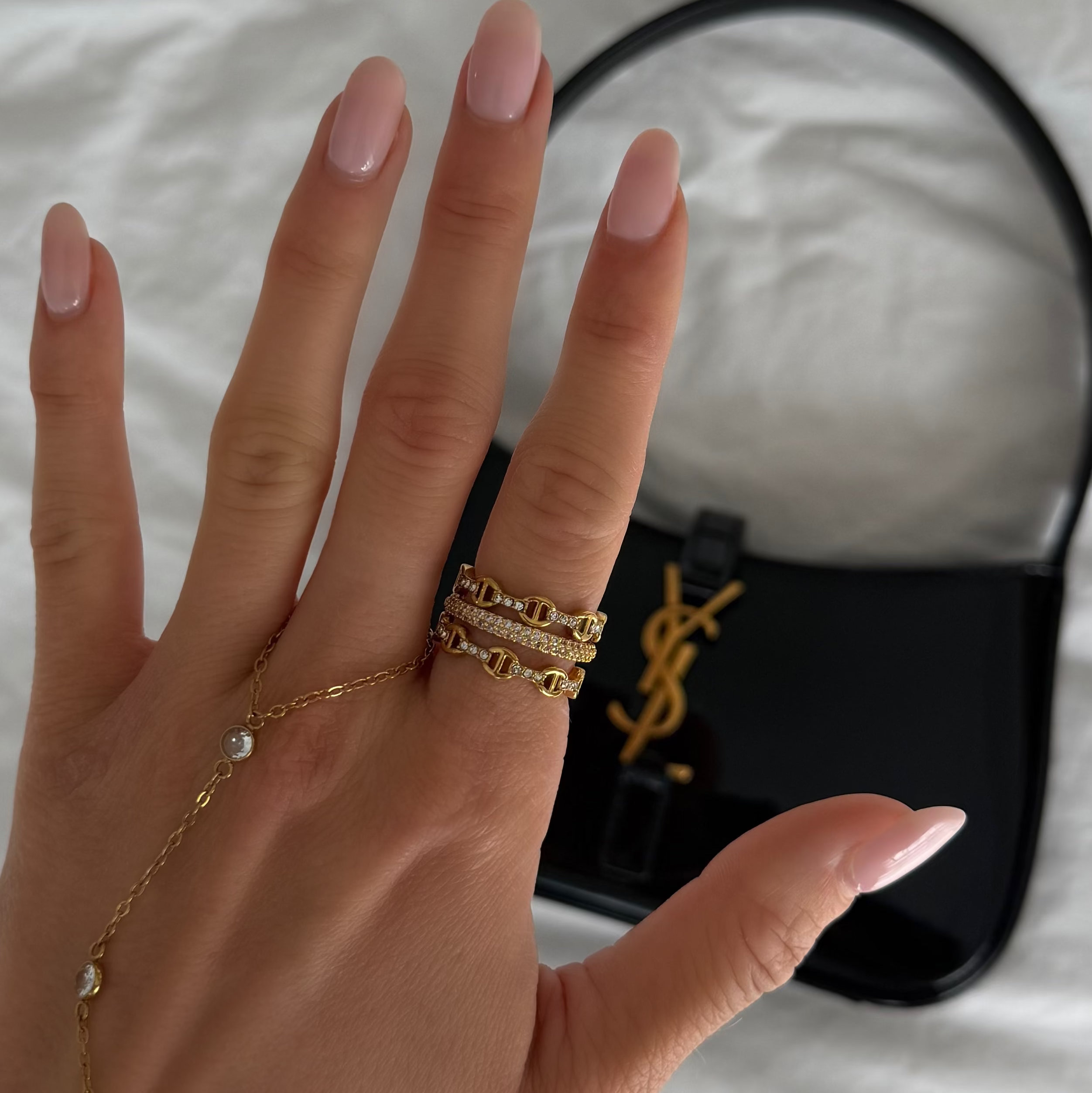 Dolce Iconic Stacked Ring - Image 3