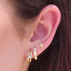 Alternative view of Saint Earrings