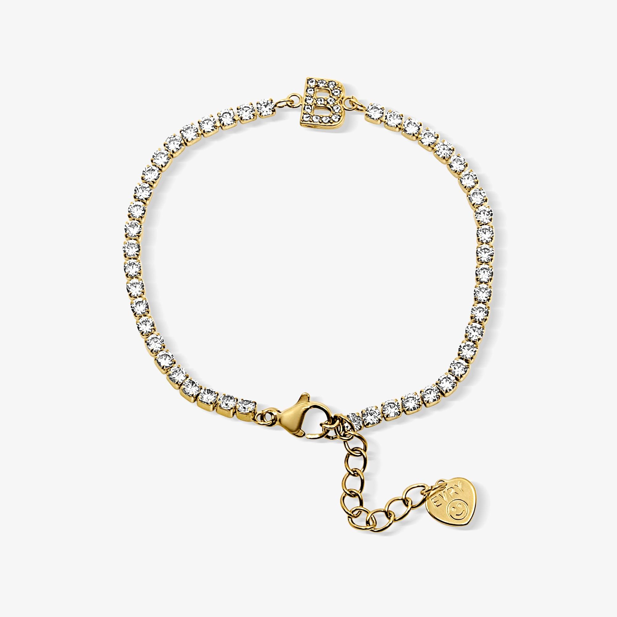 Icy Initial Tennis Bracelet - Image 10