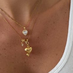 Alternative view of Hearts in Motion Necklace