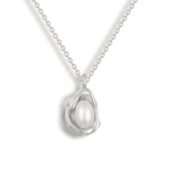 Alternative view of Moonlit Pearl Necklace