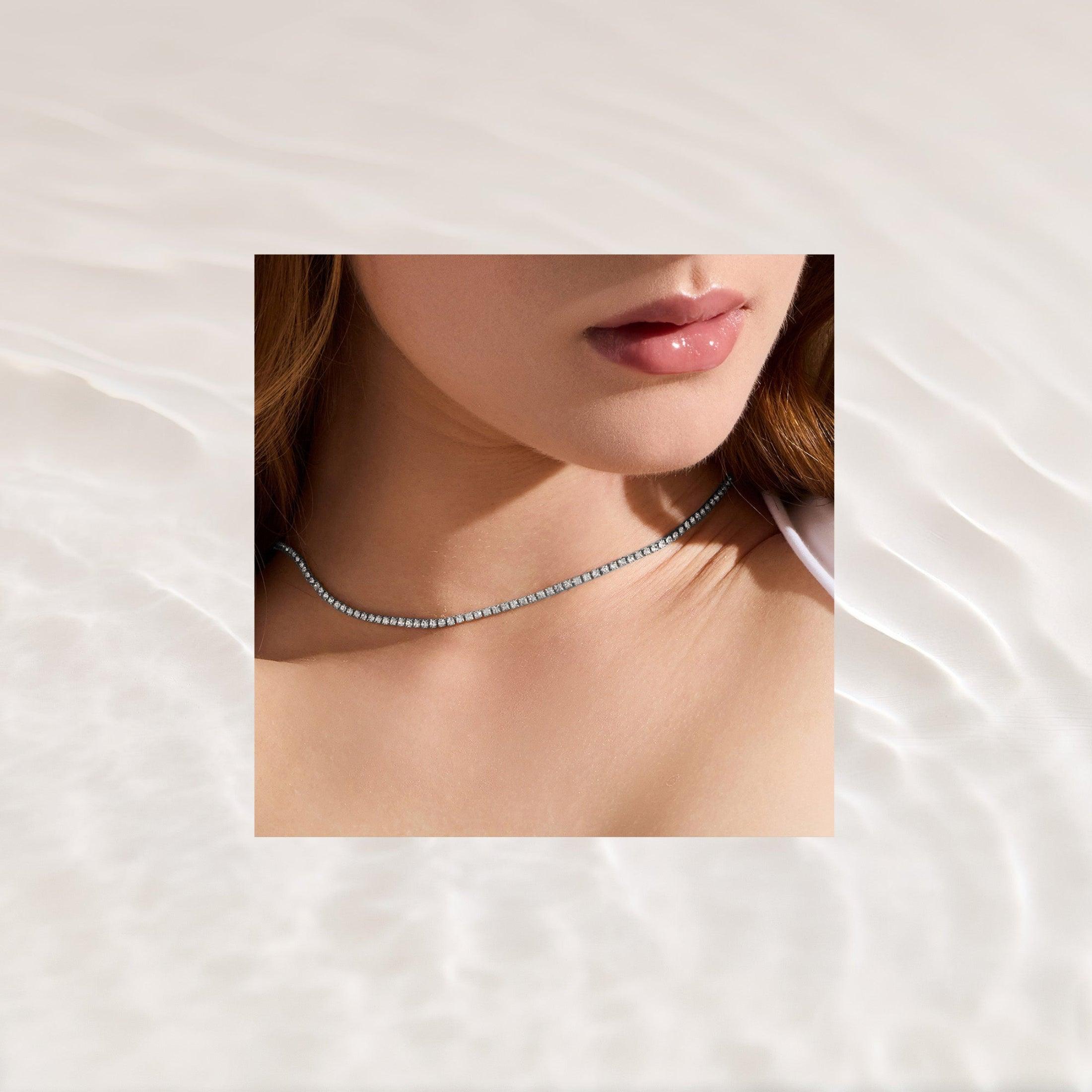 Icy Tennis Necklace - Image 14