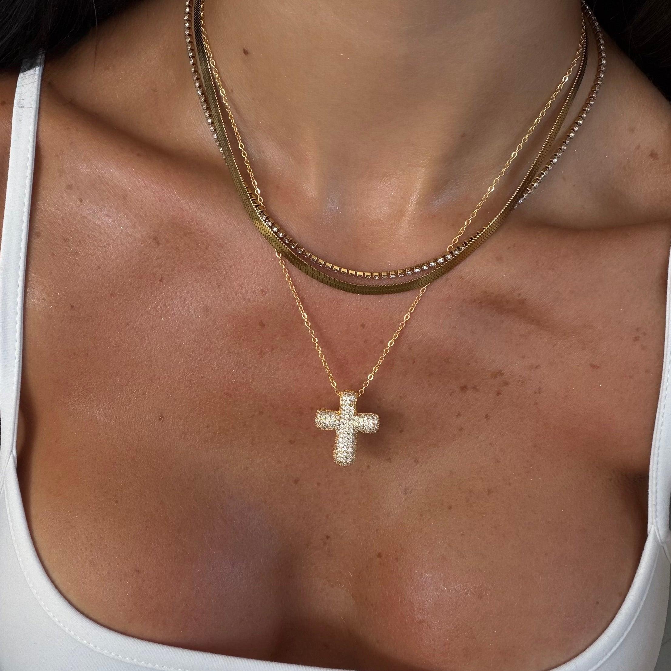 Forever Blessed Cross Necklace - Image 8