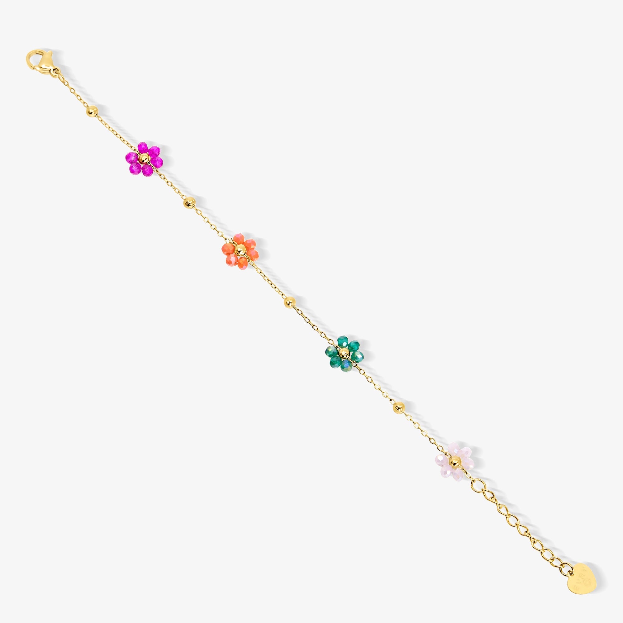 Daisy Pop Necklace & Bracelet 2 Piece Set - Image 3