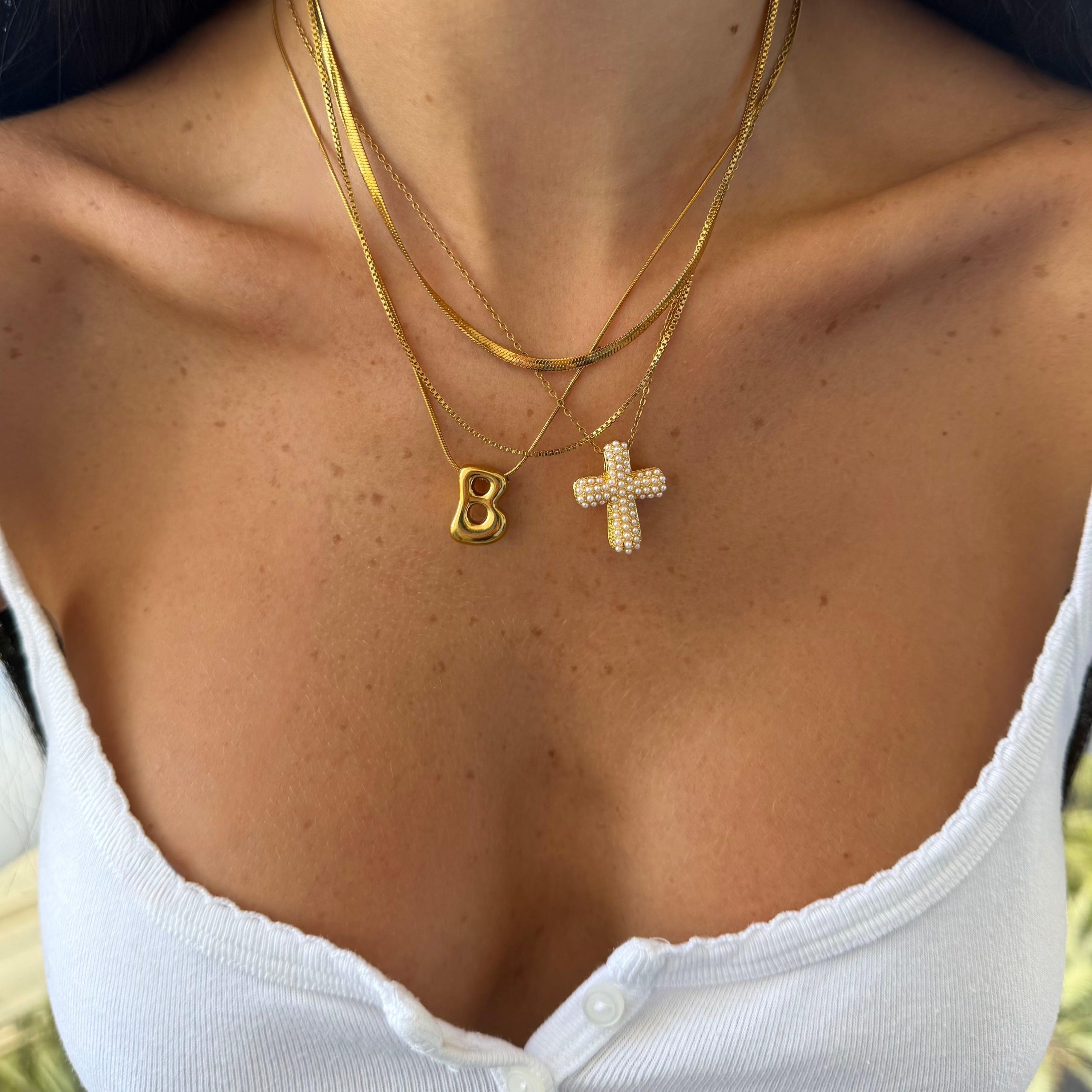 Forever Blessed Cross Necklace - Image 3