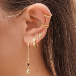 Alternative view of Hearts All Around Earrings
