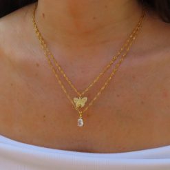 Alternative view of Monarch Necklace