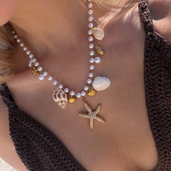 Alternative view of Ocean's Dream Necklace