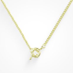 Alternative view of Locked In The Loop Necklace