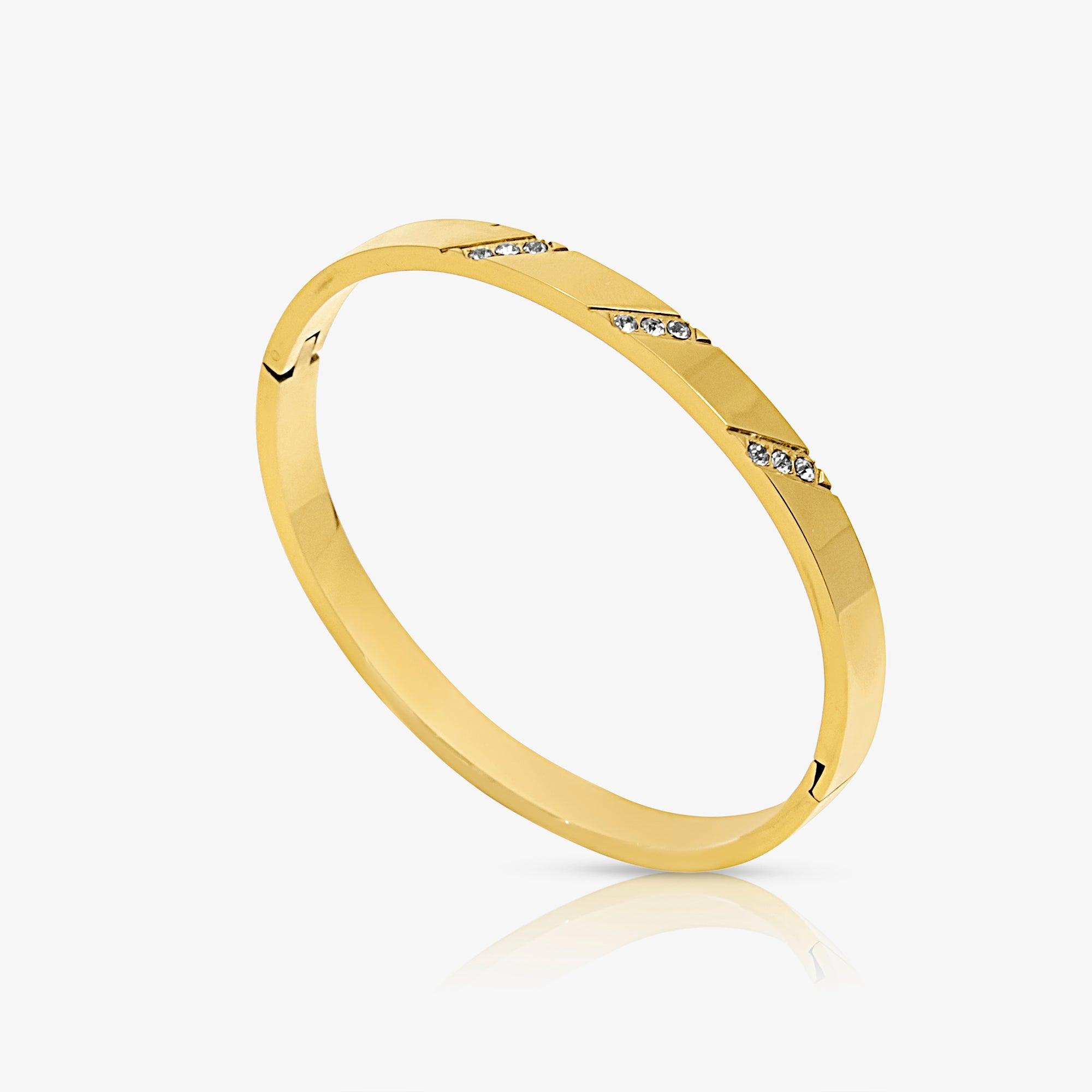 Shimmer Stripe Bangle - Image 3