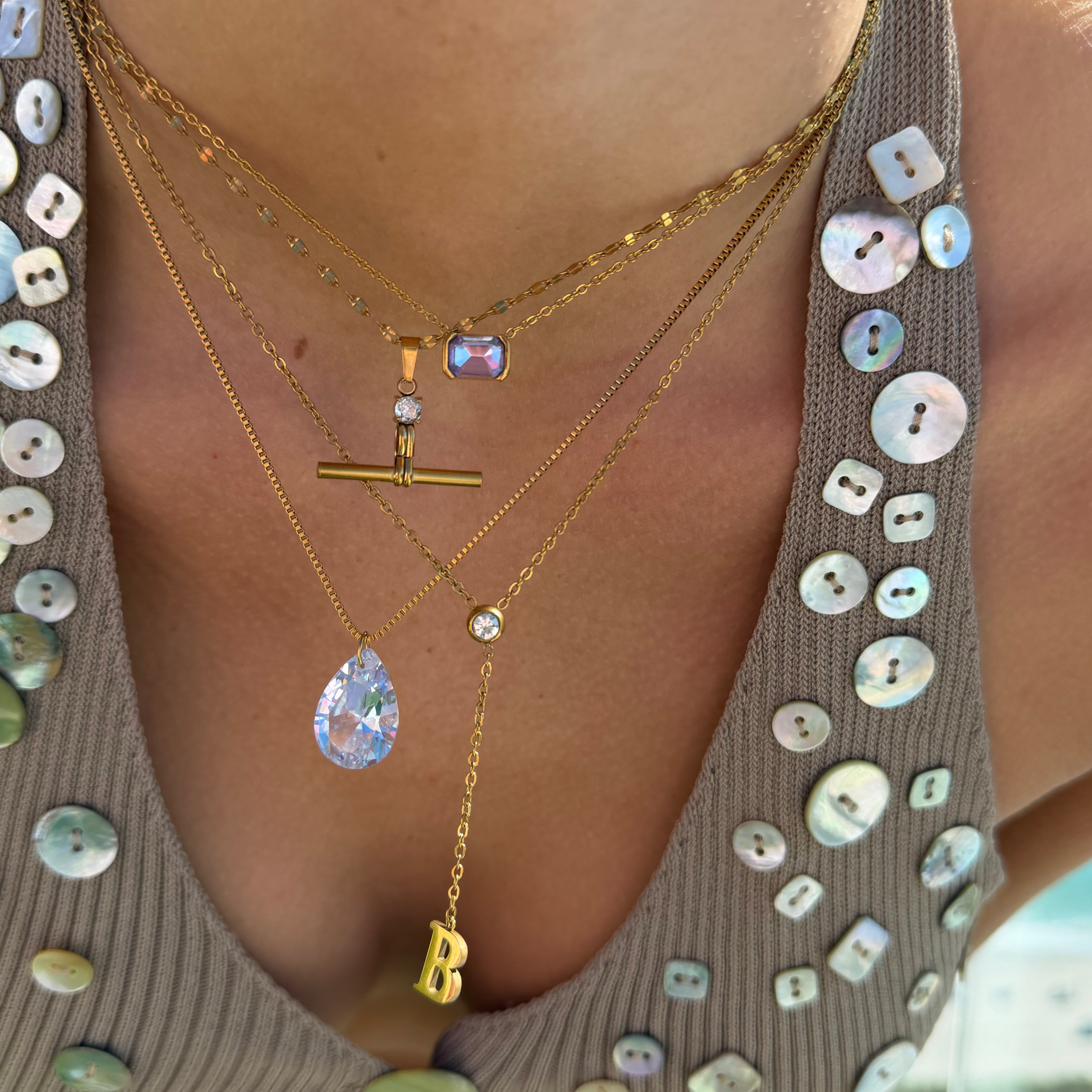 Love Letter Lariat Necklace - Image 2