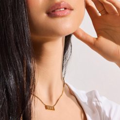 Alternative view of Divine Signs Necklace