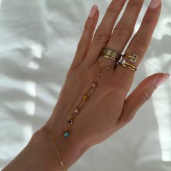 Prism Multicolor Hand Chain