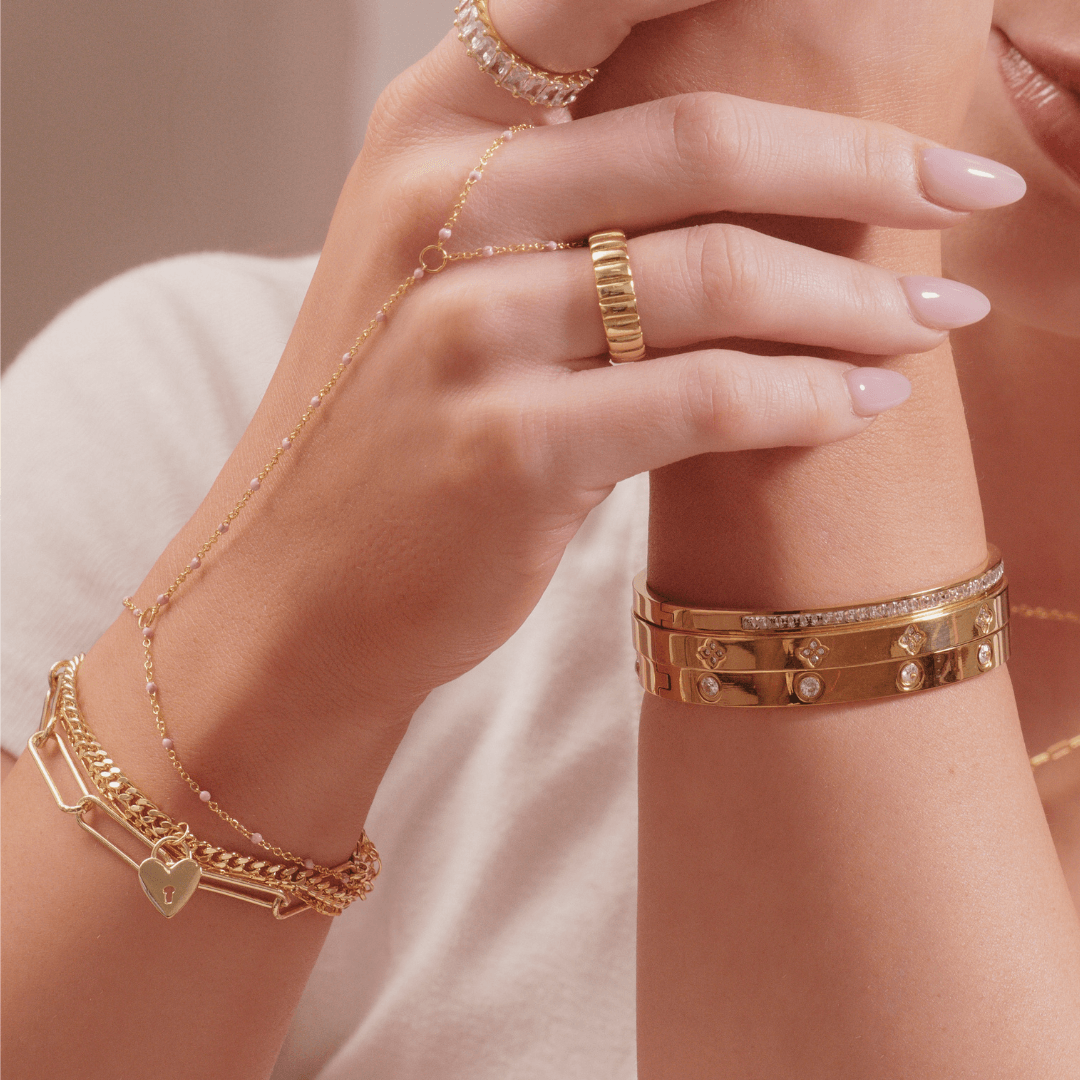 Waterproof Stainless Steel Bangle - Image 12