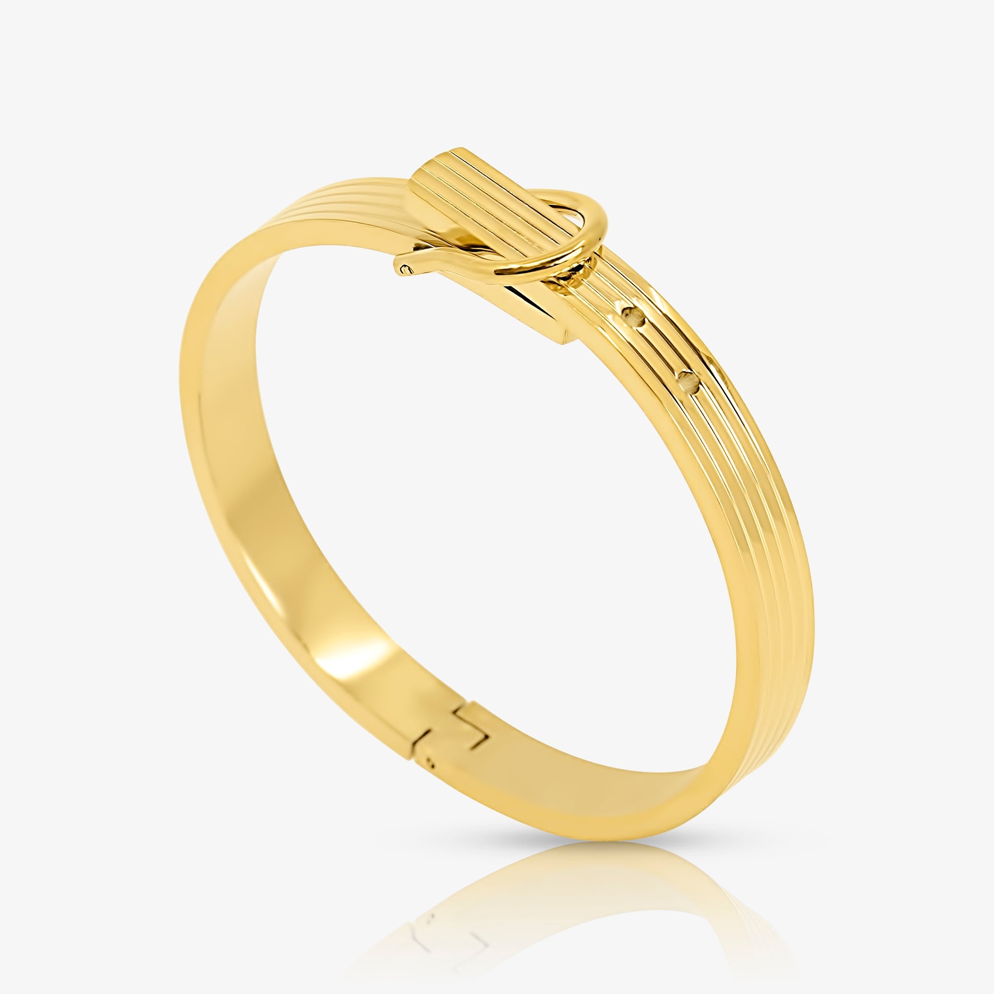 Buckle Up Babe Bangle - Image 3