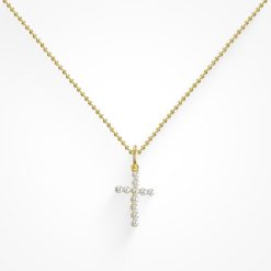 Heavenly Hour Cross Necklace