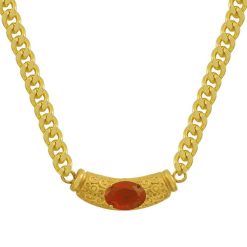 Alternative view of Radiant Rouge Necklace