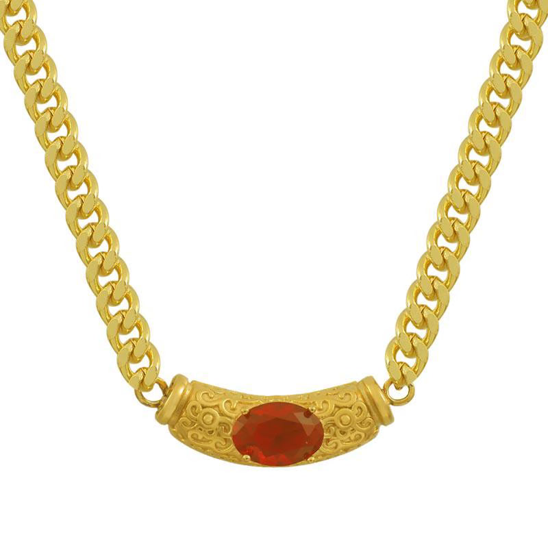 Radiant Rouge Necklace - Image 2