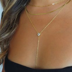 Alternative view of Alina Lariat Necklace