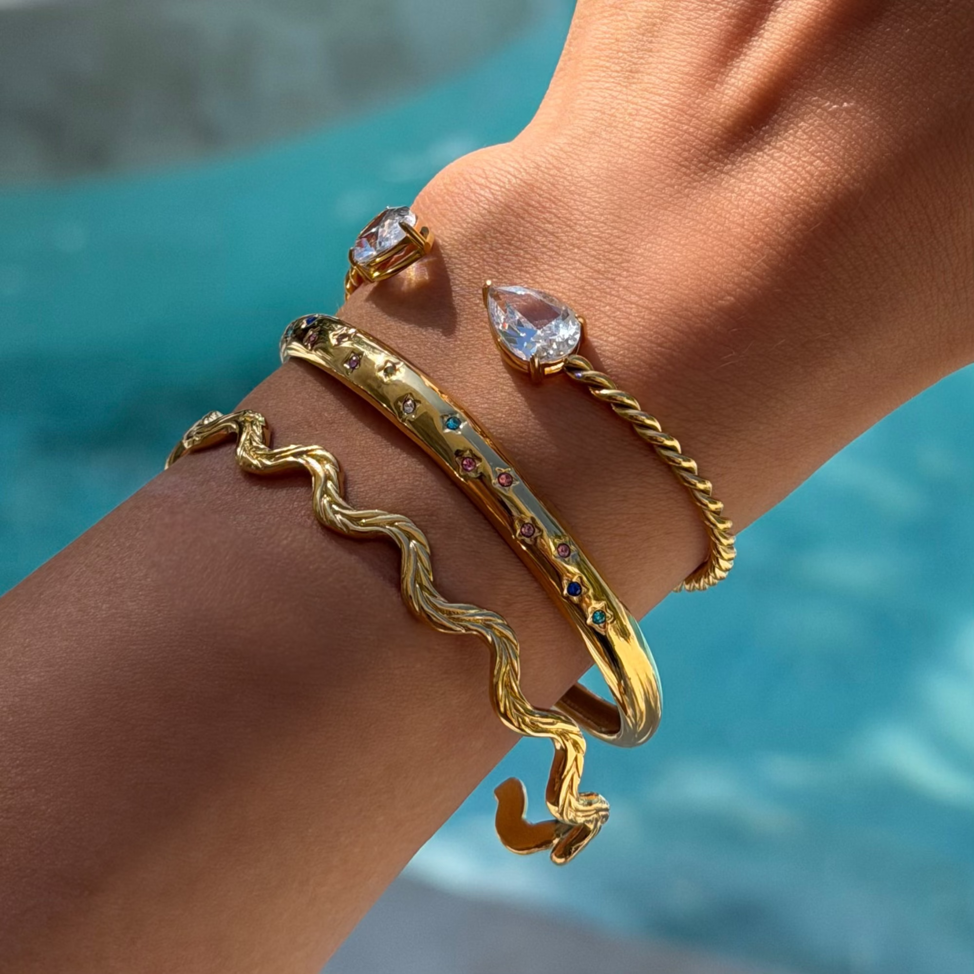 Twisted Spark Bangle - Image 3