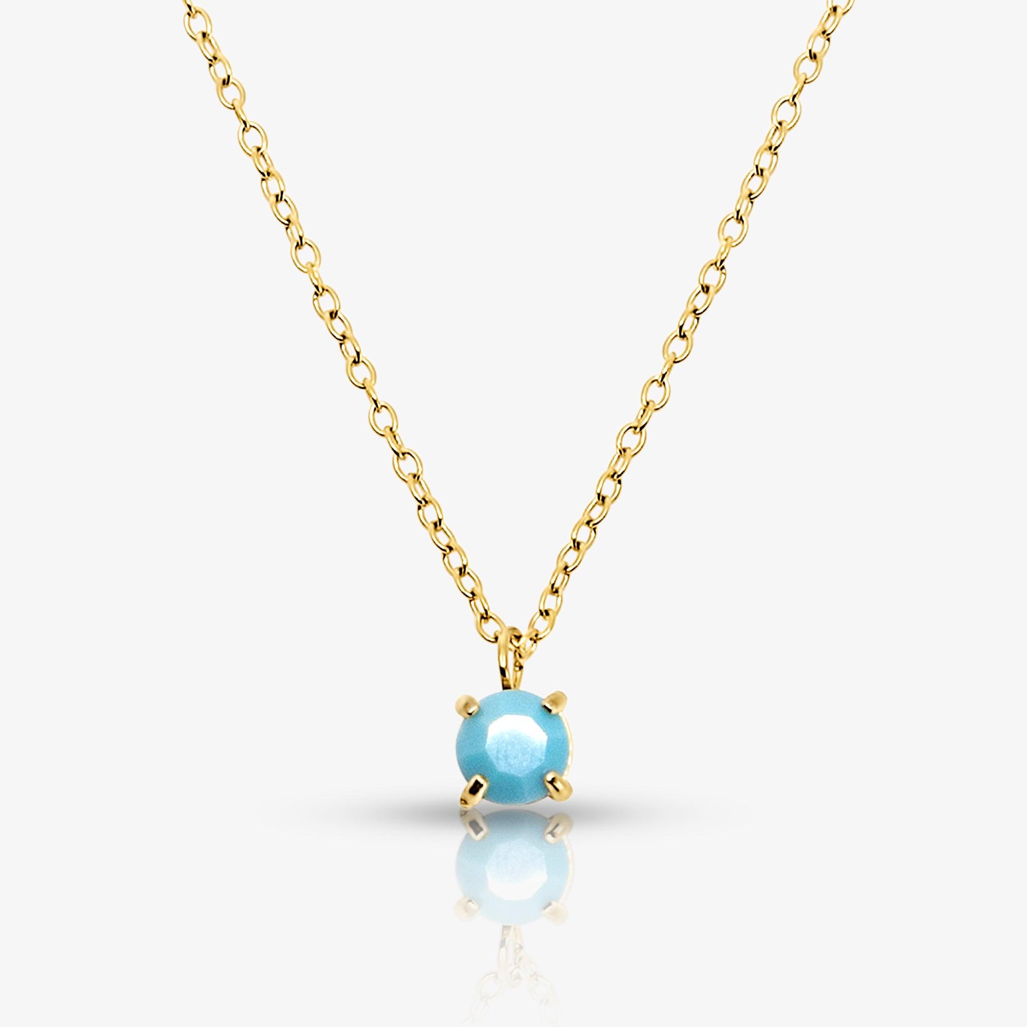 Celeste Birthstone Necklace - Image 2