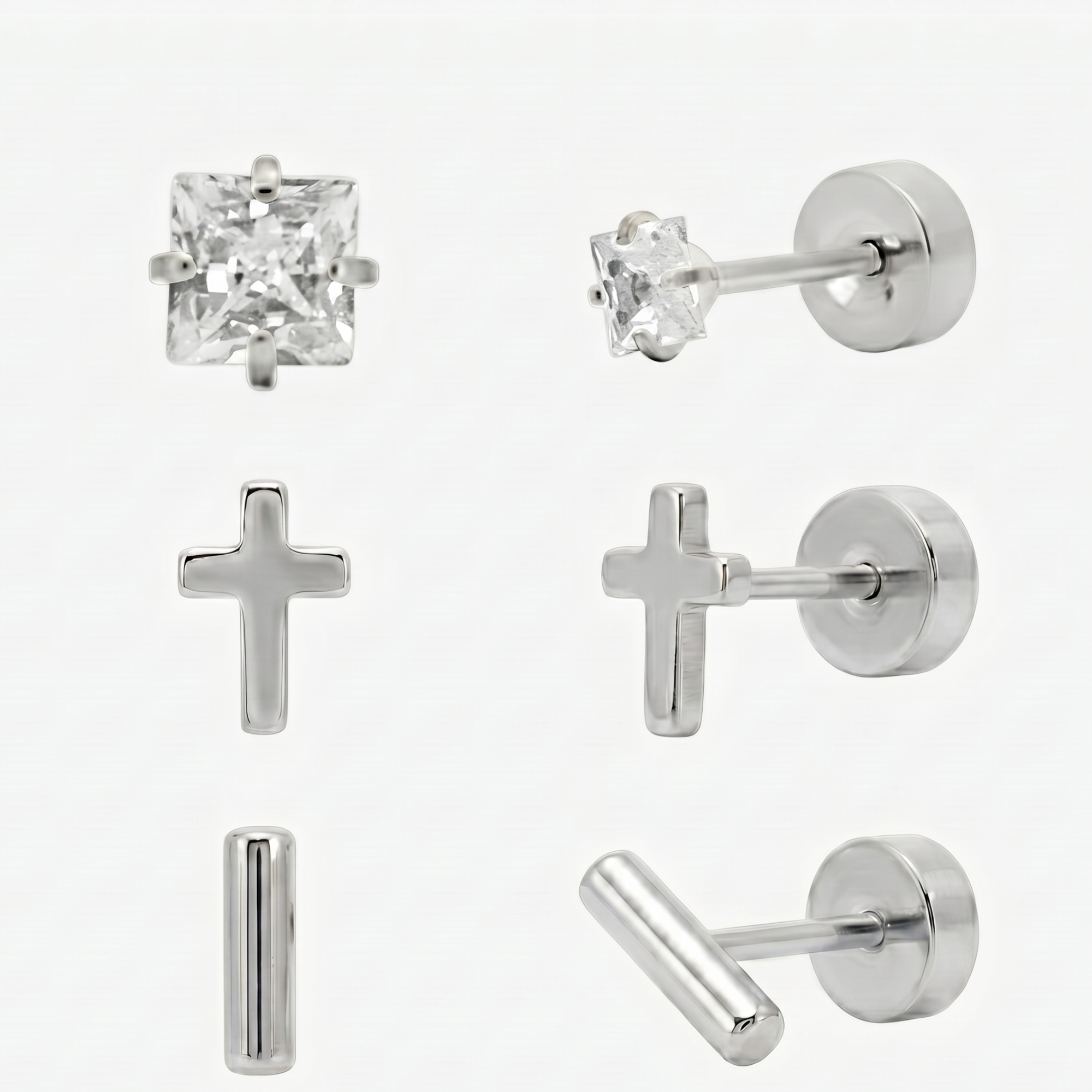 Flat Back Earrings Set Collection - Image 30