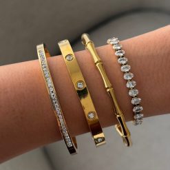 Alternative view of Three Wishes Tennis Bracelet