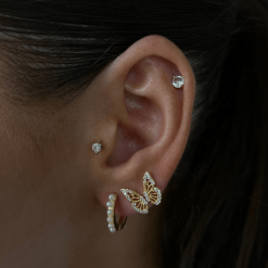 Alternative view of Flutter Earrings
