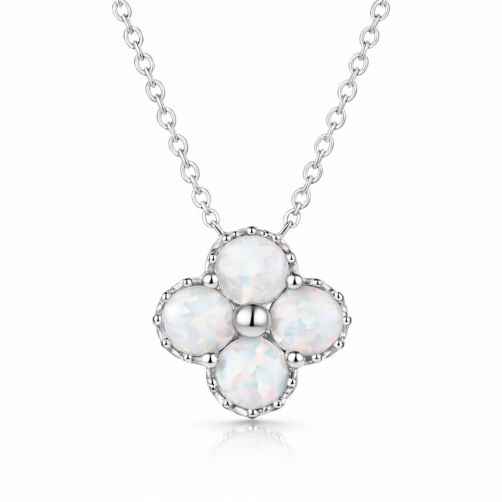 Opal Blossom Necklace - Image 3