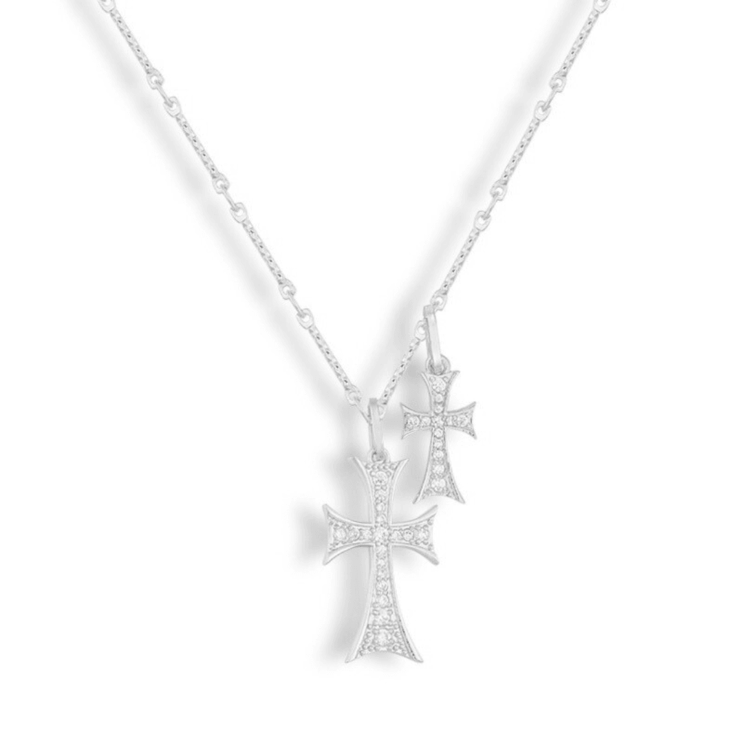 Double Cross Me Necklace - Image 9