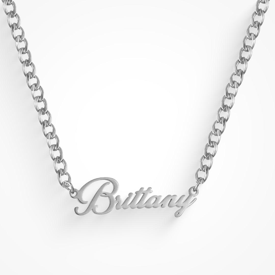 Custom/Personalized Nameplate Curb Necklace - Image 11